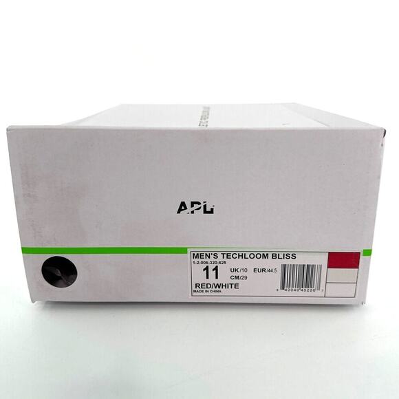 APL Men\'s Red White TechLoom Bliss Sneakers Size 11 main image 9